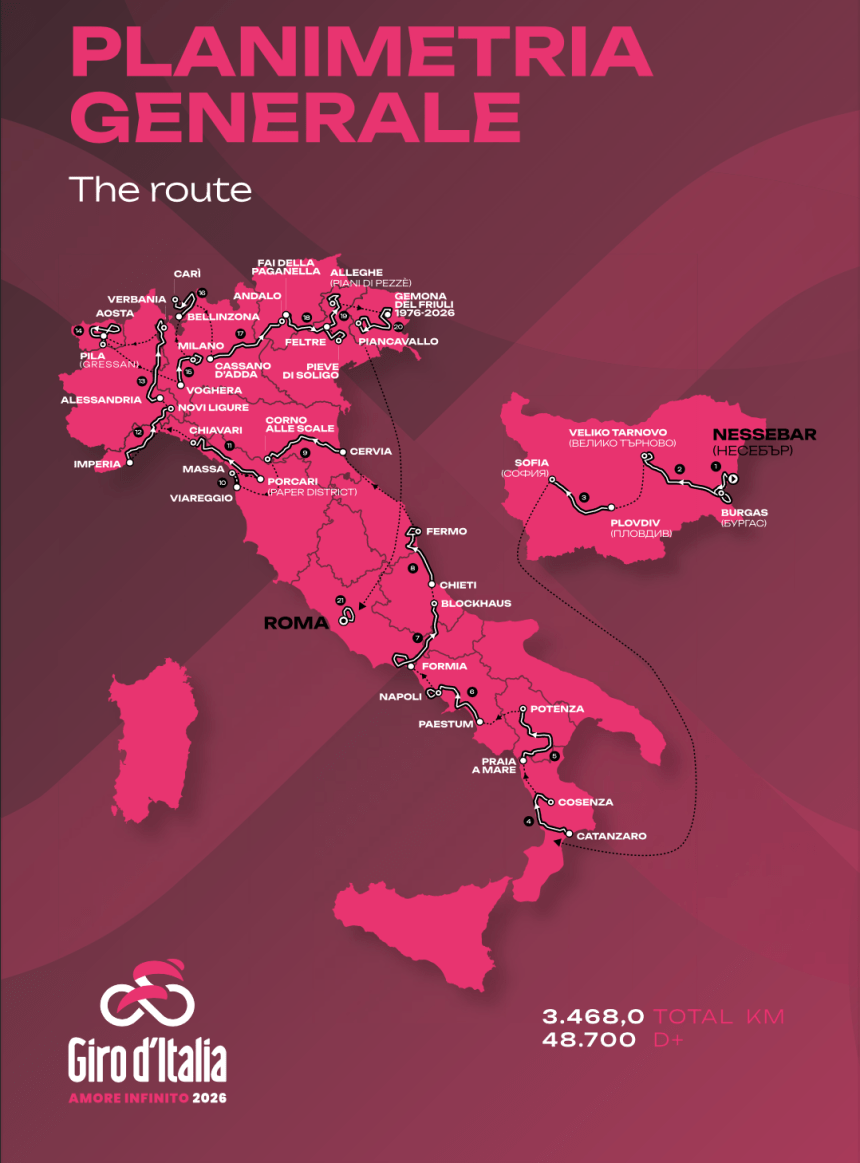 2026 Giro d’Italia Preview